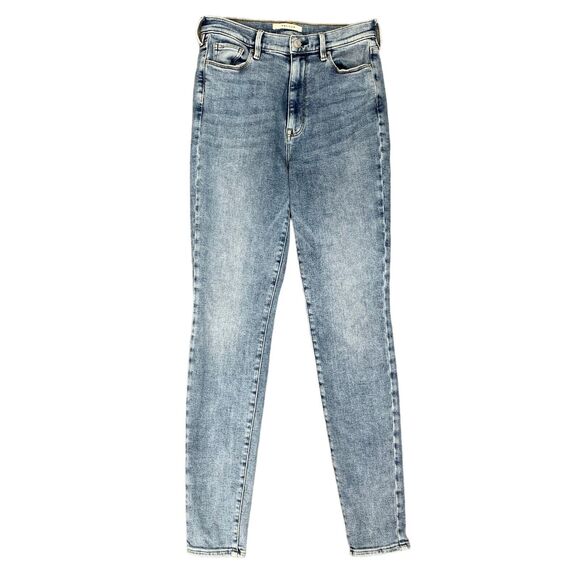 Pacsun Jeans Womens 28L Long Denim Super High Rise Jegging Stretch Zip Fly - Picture 1 of 14